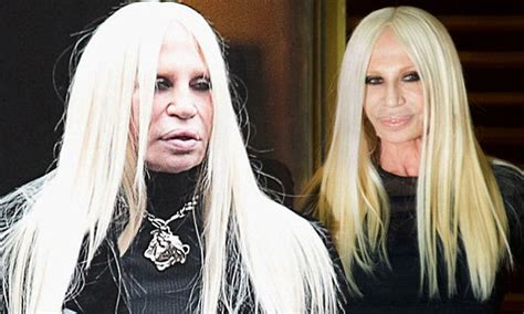 dona versace|donatella versace without make up.